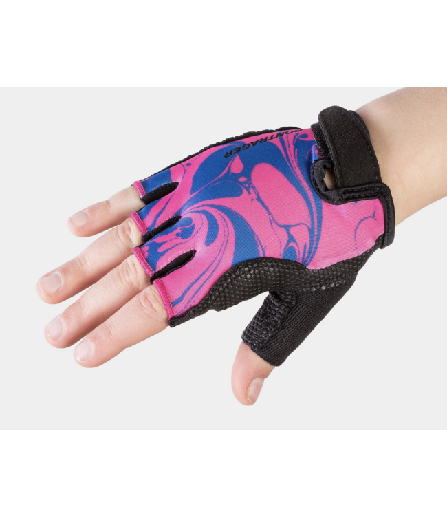 Gants Bontrager Junior Rose/ Bleu