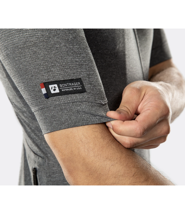 Maillot Bontrager Circuit Gris/Noir