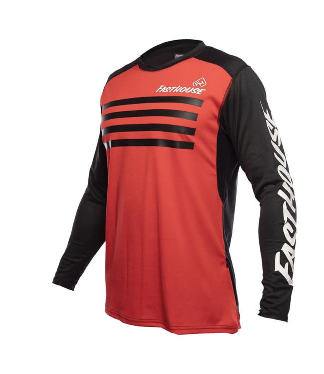 Maillot Fasthouse Alloy Stripe Rouge