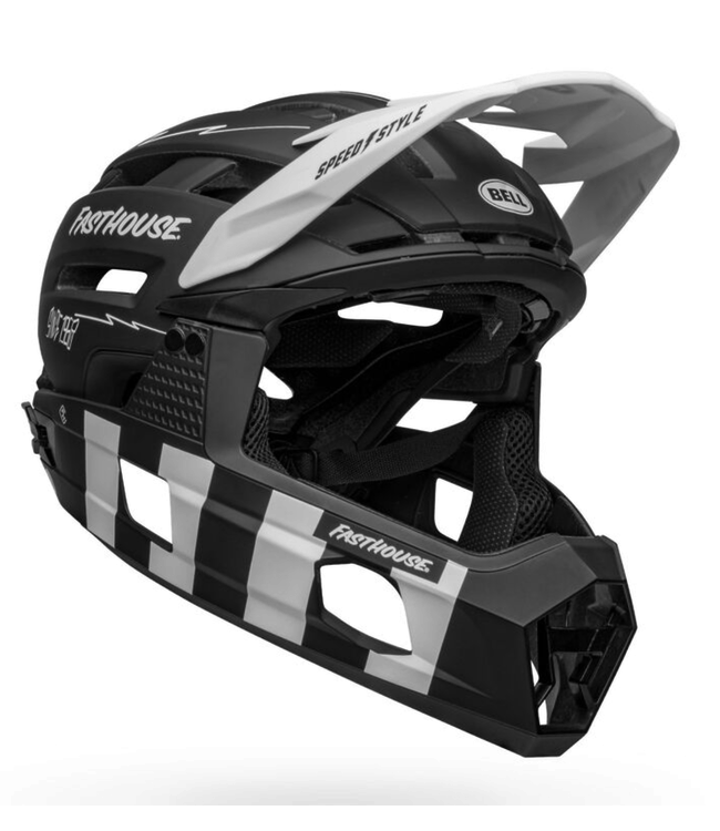 Casque Bell Super Air R Fasthouse Noir/Blanc
