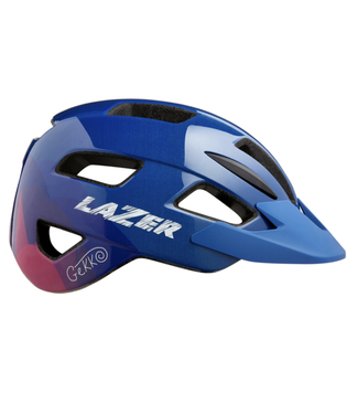 Lazer Casque Lazer Gekko Bleu/Fushia 50-56cm