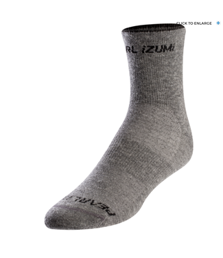 Pearl Izumi Chaussettes Pearl Izumi Merino Wool Gris