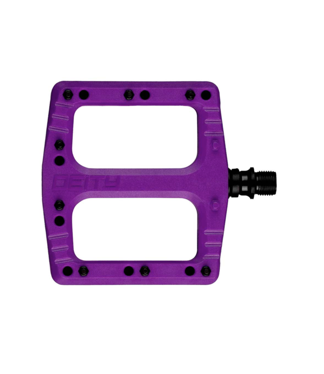 Pédales Deity Deftrap Mauve