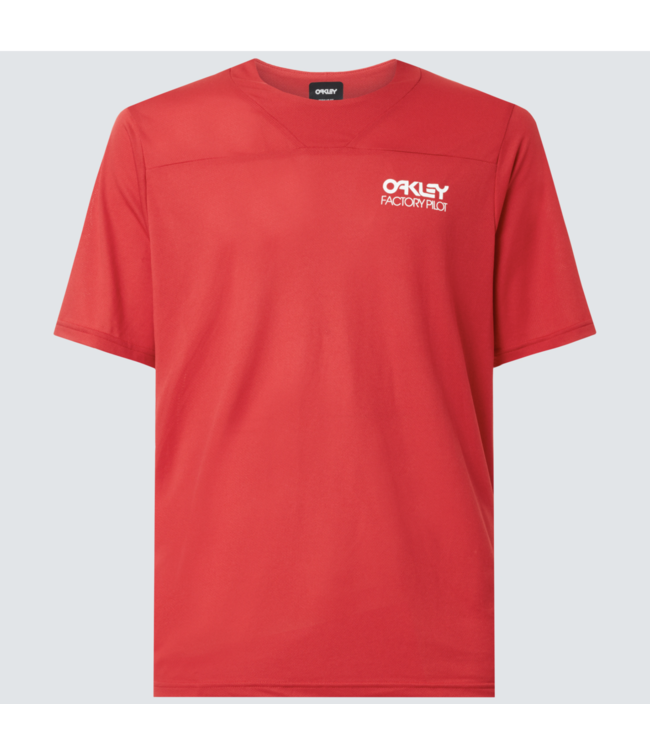 Maillot Oakley Cascade Trail Tee Rouge