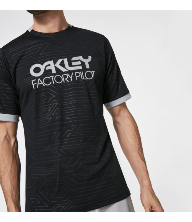 Maillot Oakley Pipeline Trail Tee Noir