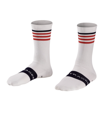 BONTRAGER Chaussettes Bontrager Race Crew Blanc / Rouge / Bleu