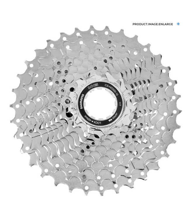 Cassette Shimano CS-HG500-10 10 vitesses 11-13-15-17-19-21-23-26-30-34