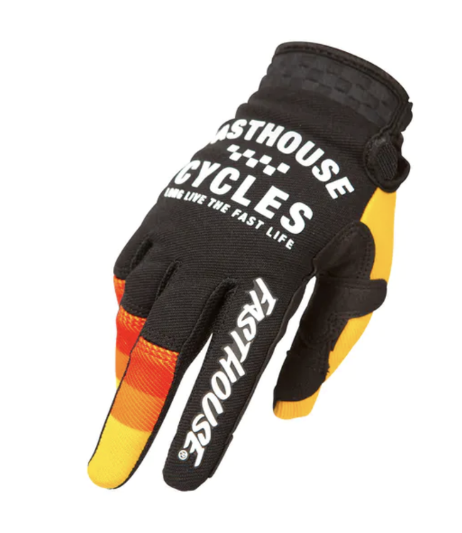 Gants Fasthouse Speed Style Pacer Glove Noir/ Jaune