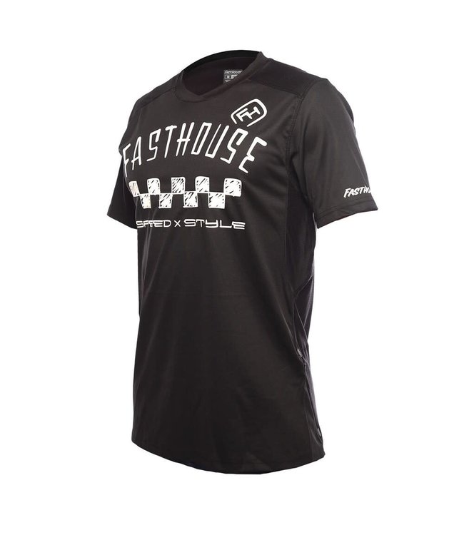 Maillot Fasthouse Alloy Nelson Stripe Noir