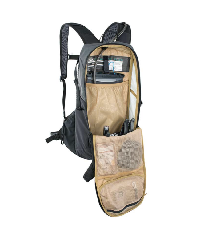 Sac d'hydratation EVOC Ride 12 Réservoir 2L Carbone/Gris
