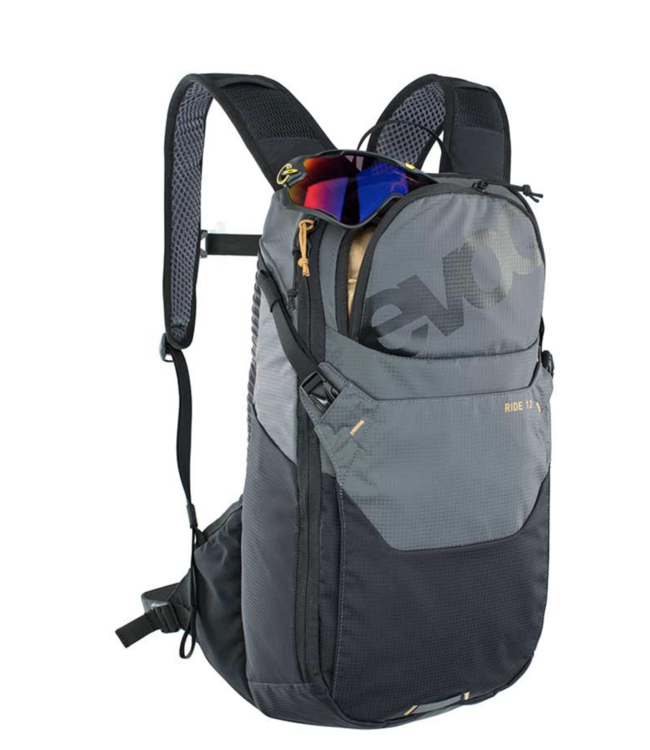 Sac d'hydratation EVOC Ride 12 Réservoir 2L Carbone/Gris