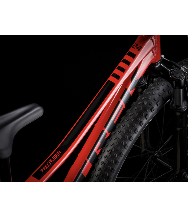 22 Trek Precaliber 24 Suspension Radioactive Red