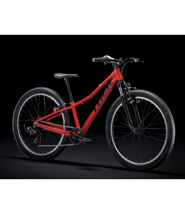 22 Trek Precaliber 24 Suspension Radioactive Red