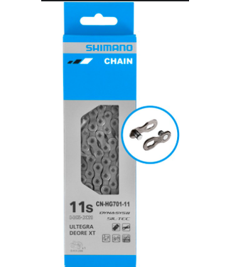 Shimano Chaîne Shimano CN-HG701 11 Vitesses Road/MTB/EBIKE Compatible 126 Mailles