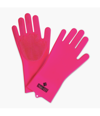 Muc-Off Gants de Mécanicien Muc-Off Scrubber Rose