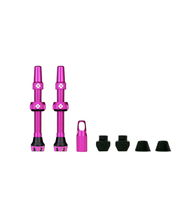 Valve Muc-Off Tubeless Presta 44mm (Paire)