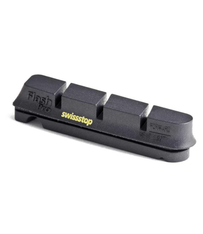 Cartouche de Remplacement SwissStoP FlashPro (Pour jante en carbone) Shimano Black Prince
