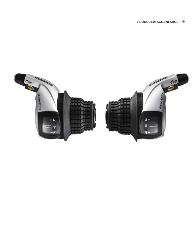 Levier de Vitesses Rotatif Shimano SL-RS45 3x7 Vitesses Paire