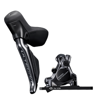 Shimano Manette de Freins à disque Shimano Ultegra Gauche ST-R8170 BR-R8170(F), 160MM