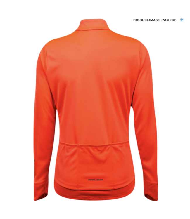 Maillot à Manches Longues Pearl Izumi Quest Thermal Femme Orange