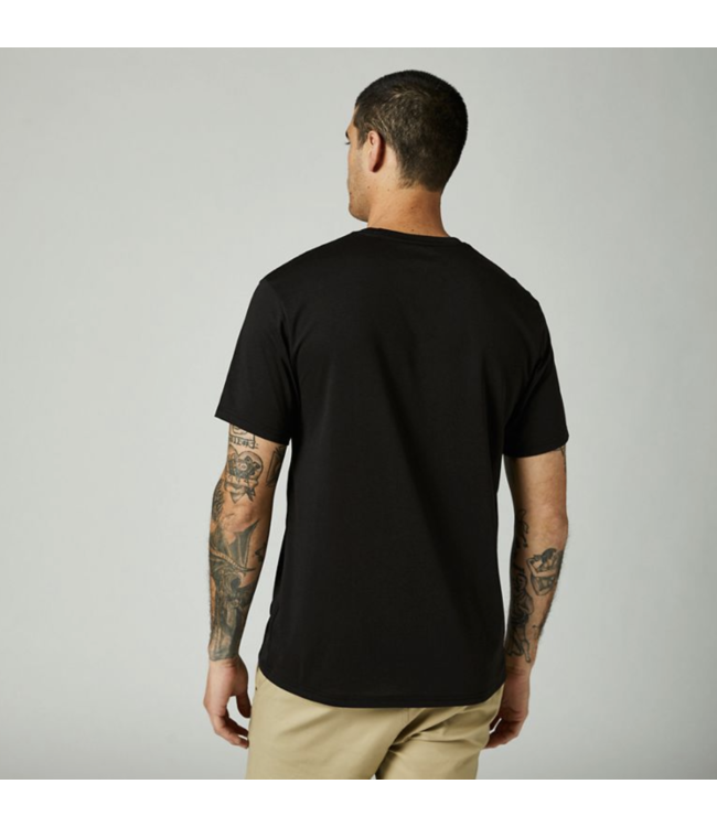 T-Shirt Fox Pinnacle Manches Courtes Tech Noir