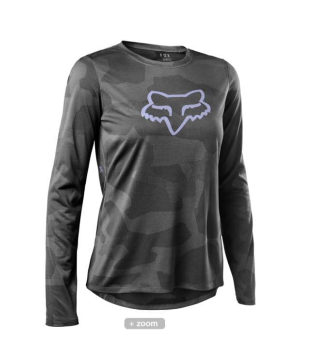 FOX ( HEAD ) Maillot Fox Ranger Tru Dri Manches Longues Femme Gris