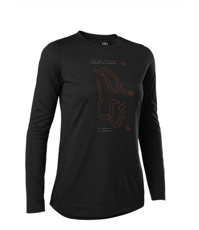 Maillot Ranger Dr Manches Longues Femme Noir