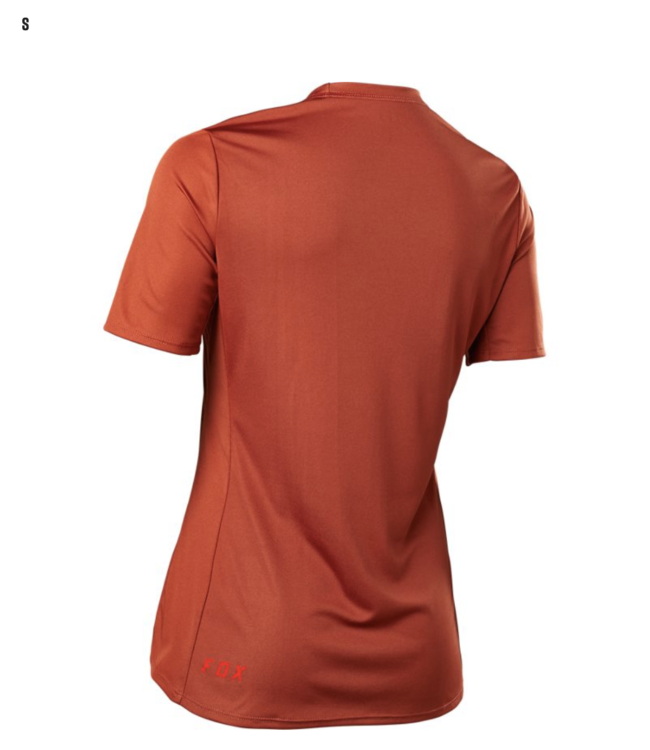 Maillot Fox Ranger Foxhead Manches Courtes Femme Red Clay