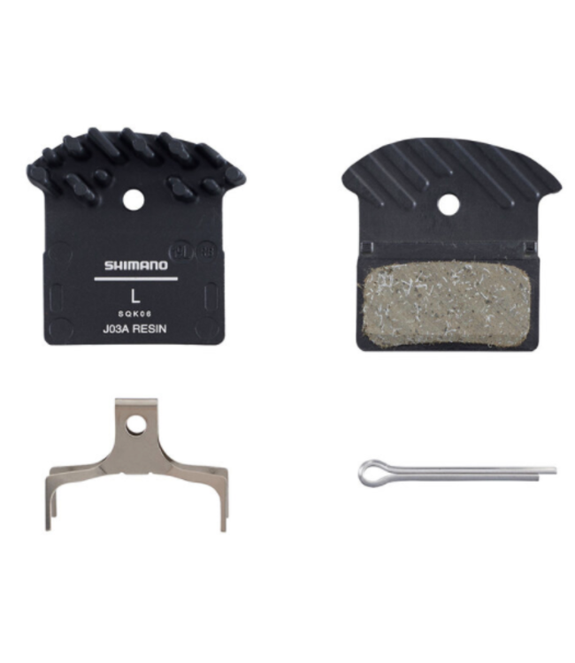 Plaquettes de freins a disques J03A Avec Aileron,Ressort et Goupilles