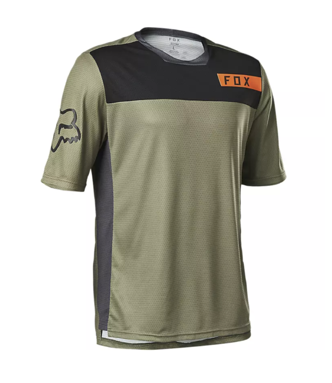 FOX ( HEAD ) Maillot Fox Defend Moth Manche Courtes Bark