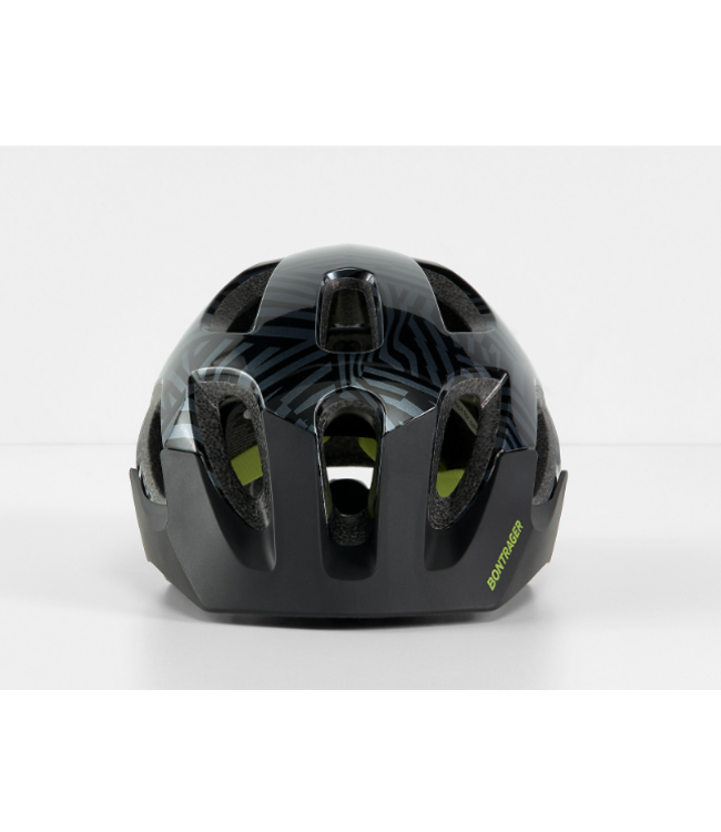 Casque Bontrager Tyro Youth (50-55cm) Black/Radioactive Yellow / Matte