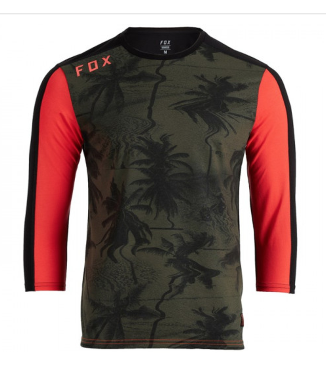 Maillot Fox Ranger 3/4 Dri-Release Kaki
