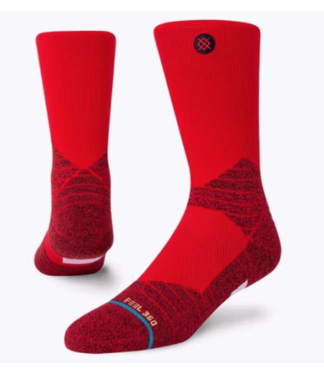 stance Chaussettes Stance Icon Sport Crew Red