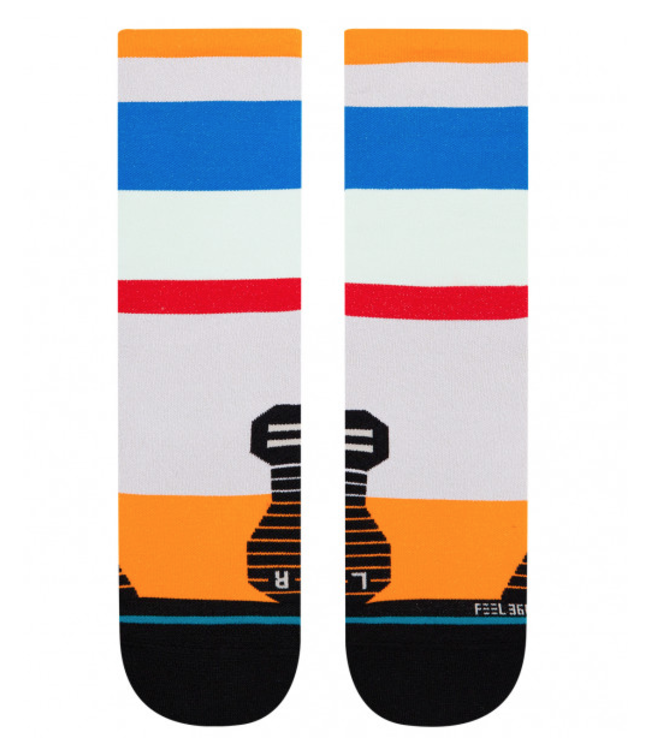 Chaussettes Stance Run Rate Bleu/Jaune