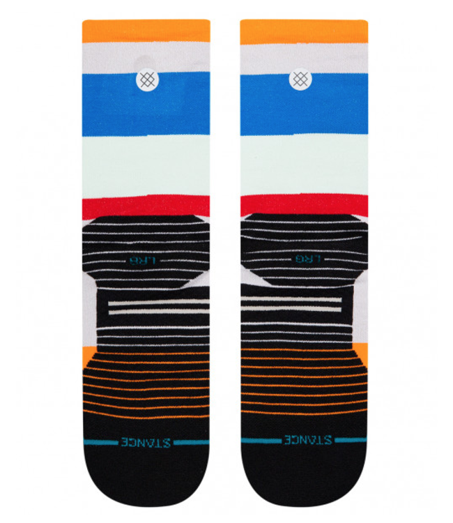 Chaussettes Stance Run Rate Bleu/Jaune