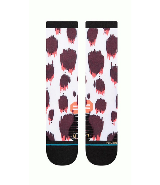 Chaussettes Stance Run BDPA Ciele Speed Blanc/ Rouge