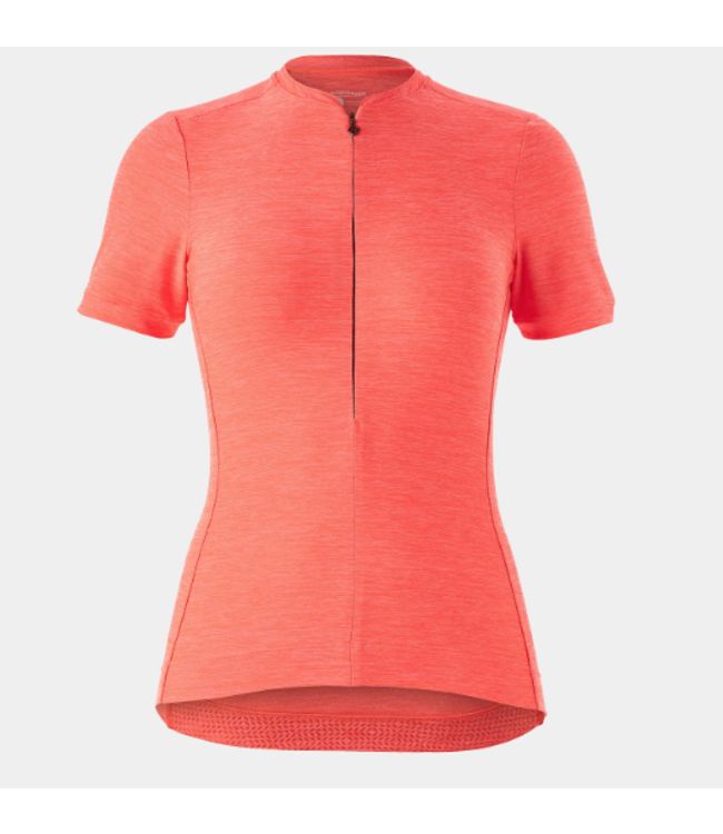 Maillot Bontrager Vella Femme Radioactive Coral