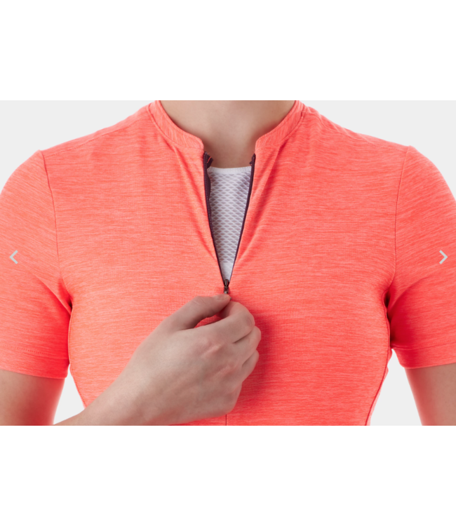 Maillot Bontrager Vella Femme Radioactive Coral