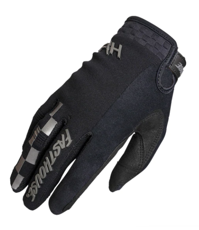Gants Fasthouse SS Rigeline + Noir/Blanc Junior