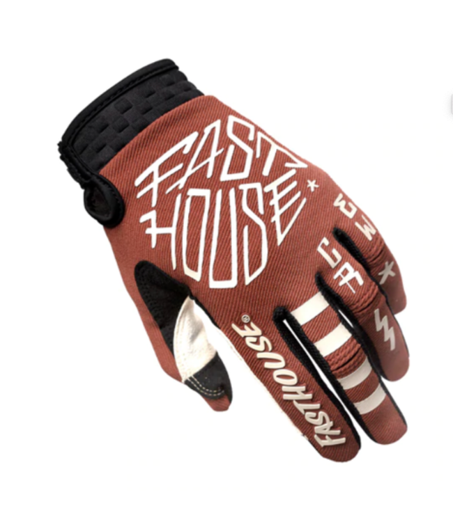 Fasthouse Gants Fasthouse Junior Spacer  Argile/BLanc