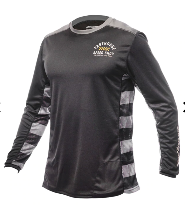 Maillot Fasthouse s Classic Outlander Manches Longues Noir