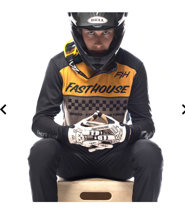 Maillot Fasthouse Alloy Mesa Manches Longues Or/Brun