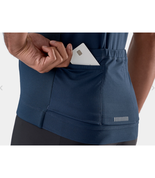 Maillot Trek Circuit LTD Bleu Foncé Intense/Viper Red