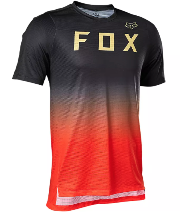 Maillot Fox Flexair Manches Courtes Flo Red