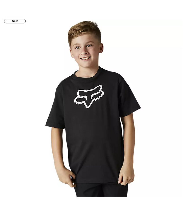 T-Shirt Fox Legacy Manches Courtes Noir Junior