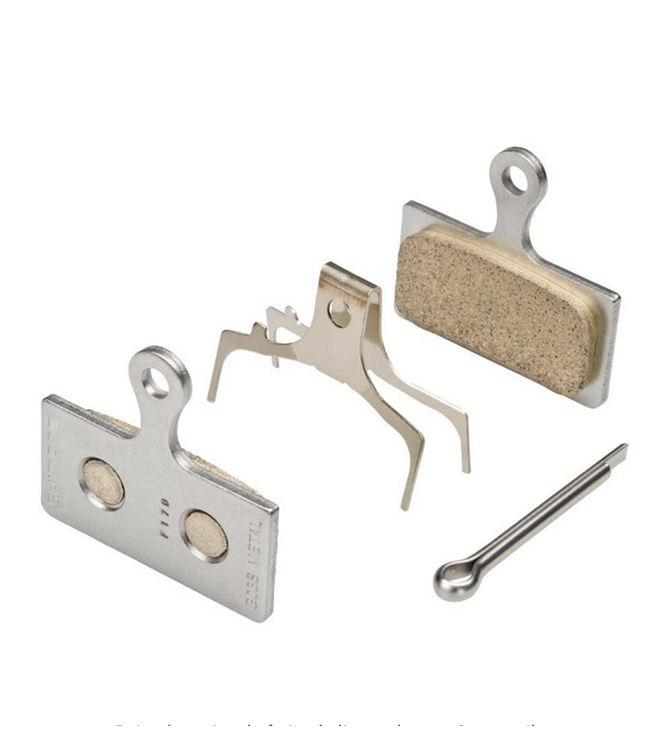 Plaquettes de Freins à Disques Shimano Metal G04S ( Paire )