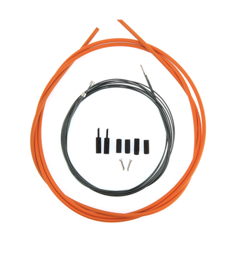 Shimano Ensemble cable et gaine Shimano OPTISLIK  Orange