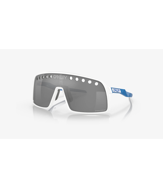 Oakley Lunette Oakley Sutro Polished White Prizm Black Eyeshade Heritage Colors Collection