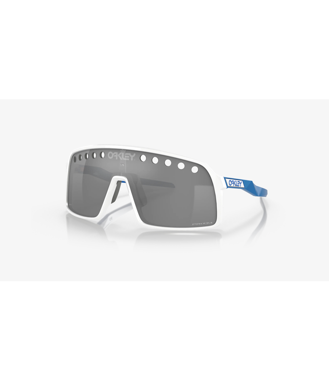Lunette Oakley Sutro Polished White Prizm Black Eyeshade Heritage Colors Collection