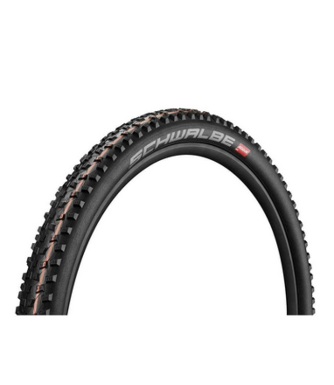 Pneu Schwalbe Rocket Ron Addix 29''x2.25 Folding Addix Speedgrip SnakeSkin 67TPI 26-54PSI 610g Noir